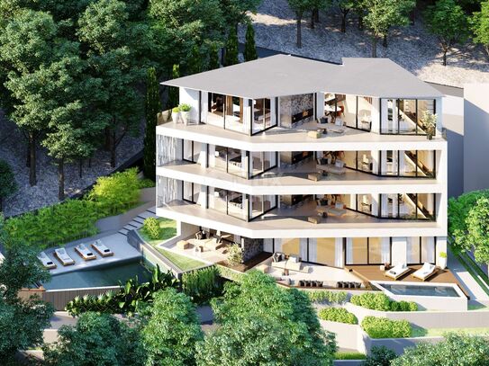 OPATIJA, ZENTRUM – prestigeträchtiges Penthouse oberhalb des Zentrums von Opatija in einem neuen Gebäude mit besonderem…