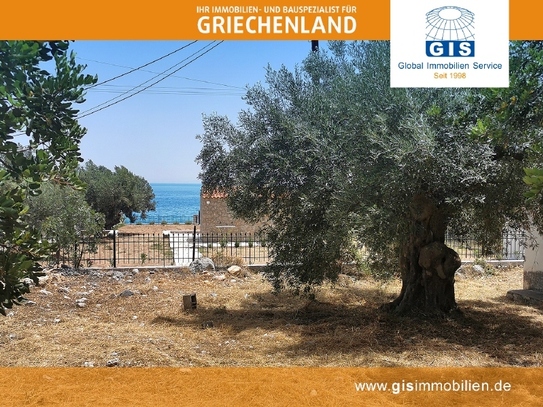 +++ Griechenland - Ost-Peloponnes - Grundstück: NUR 70 METER ZUM STRAND - Fantastisches Lage bei Tyros +++