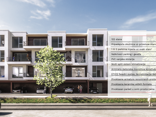 ISTRIEN, UMAG – Hervorragendes Studio-Apartment mit Garten in einem neuen Gebäude
