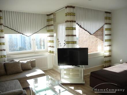 Schöne 1 Zi.Whg., möbliert, 3. OG, mit Balkon.