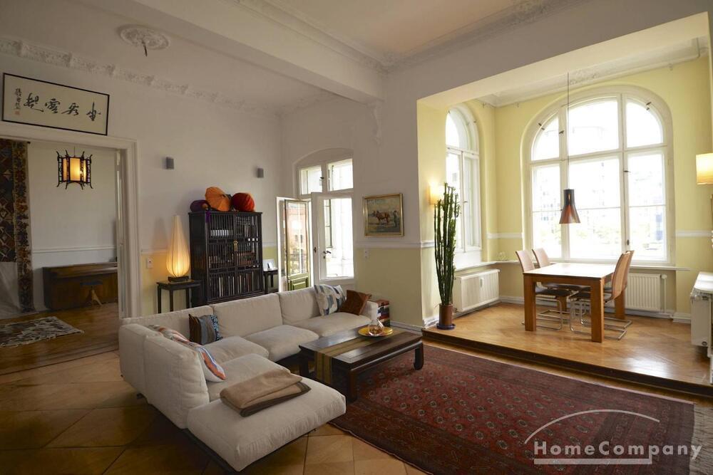 Herrschaftliche Altbauwohnung mit Spreeblick in Tiergarten, vollständig möbliert - Foto 1