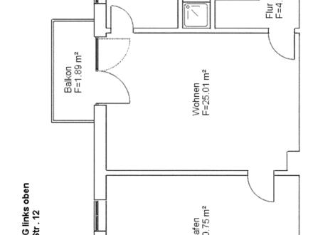 Sonnige 2-Zimmerwohnung mit Balkon ca. 61 m² in Bad Griesbach