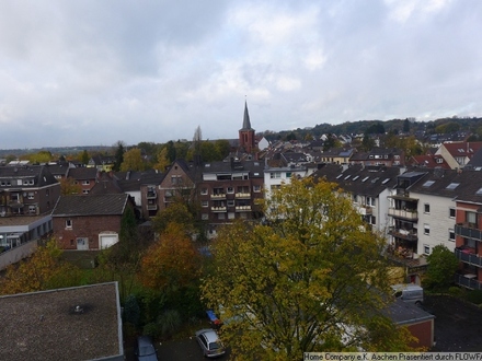 Aachen-Haaren: Möbl., geräumige 2 Zi.-Whng. mit Balkon und Aussicht