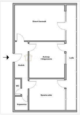 Wohnung Savica, Trnje, 63m2