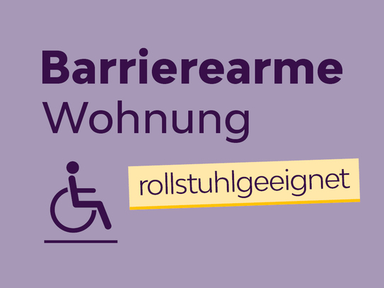 behindertengerechte 2 Raum Wohnung
