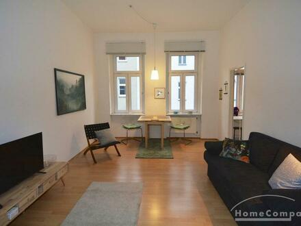 Helle 1-Zimmer-Wohnung im Zentrum von Prenzlauer Berg, Berlin, möbliert
