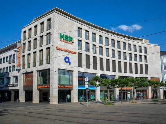 Moderne Büroflächen mit großer Terrasse mitten im Herzen der Kasseler City