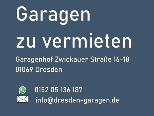 Garage zu vermieten (mehrere Garagen verfügbar)