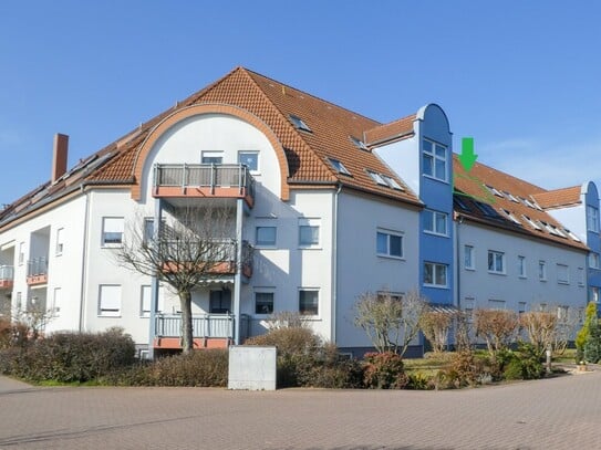 Ruhiges Wohnen in der Nähe vom Maudacher-Bruch mit Tiefgaragenstellplatz und Loggia