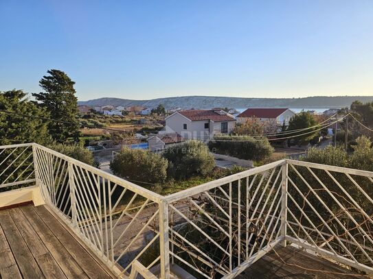 RAB ISLAND, BARBAT - Apartment mit Terrasse und Meerblick