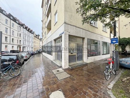 AIGNER - Lehel - Ladenfläche mit großer Fensterfront in bester Lage - flexibel gestaltbar