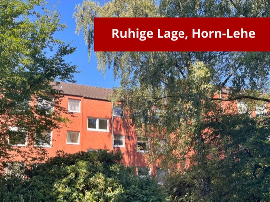 West-Loggia, im Grünen und absolut ruhig – 3 Zimmer im Hochparterre!