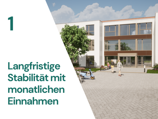 bis zu 4,60 % Rendite, Invest, KfW-gefördert, kein Aufwand, Altersvorsorge, Anlageimmobilie