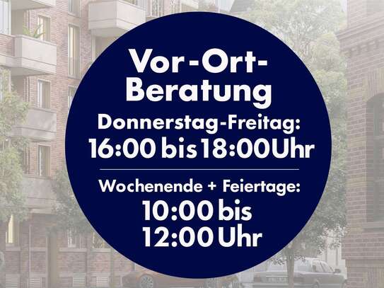 Vor-Ort-Beratung ab 15.05! - *ERSTBEZUG* Großzügige 3,5 Zimmer-Whg., Neubau, Bestlage mit 2 Balkonen