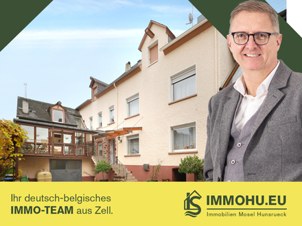 Renoviertes Wohnhaus mit zwei Ferienwohnungen + Potenzial in ruhiger und hochwasserfreien Lage von Zell/Kaimt