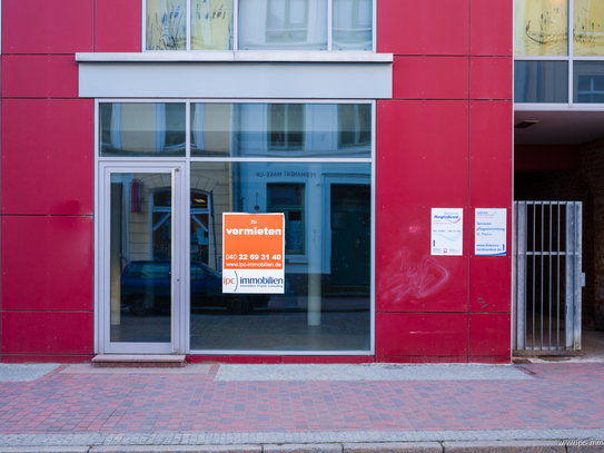 Tolle Ladenfläche in der Wismar City sucht nette Mieter.