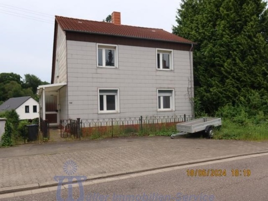 Teilrenoviertes freistehendes Einfamilienhaus mit Fernblick in Bexbach