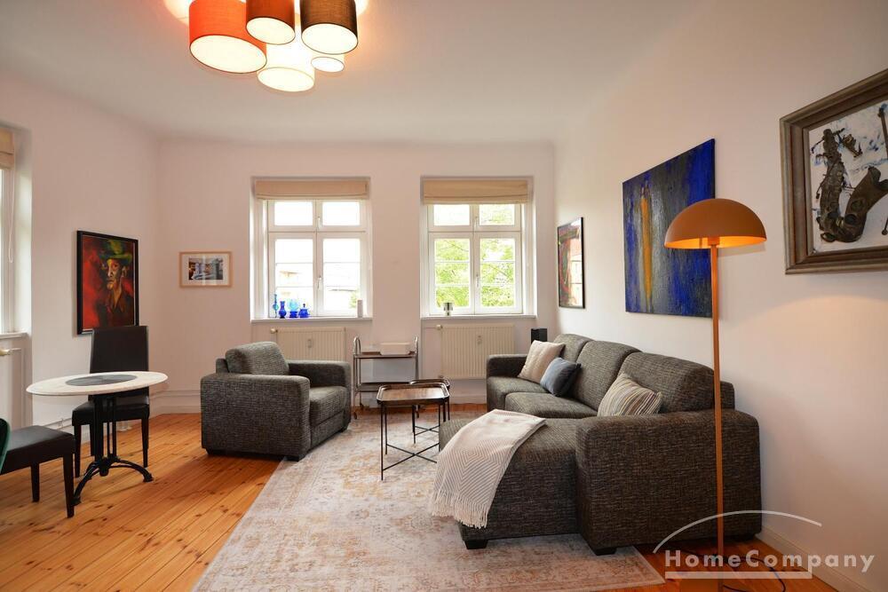 Geschmackvoll eingerichtete 2-Zimmer-Wohnung in Weißensee, möbliert - Photo 1