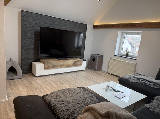 PROVISIONSFREI - 4-Zimmer-Wohnung in Münsterhausen zu verkaufen (inkl. 165 qm Gartenanteil)