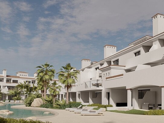 Tolles Apartment mit Terrasse in Los Alcazares an der Costa Blanca Süd mit 3 Schlafzimmern und 3 Bädern