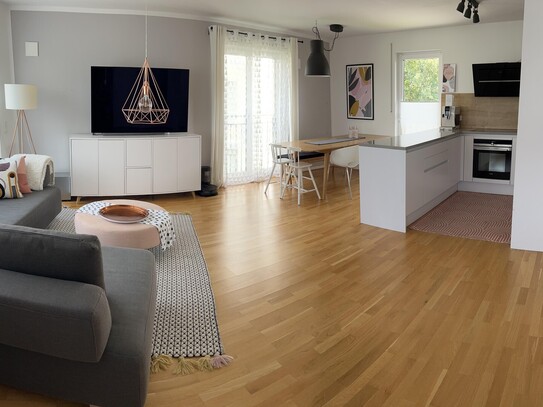 Moderne, hochwertige 4 Zimmer Maisonette-Wohnung