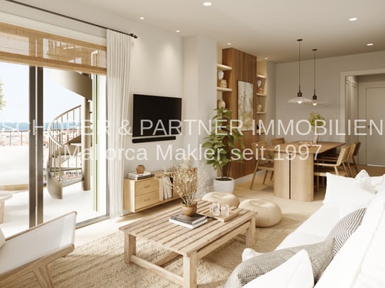 Penthouse / Atico Neubau-Wohnung im Herzen von Cala Millor