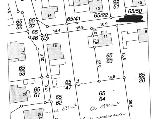 1800m² Baugrundstück, Bauland voll erschlossen sofort bebaubar.