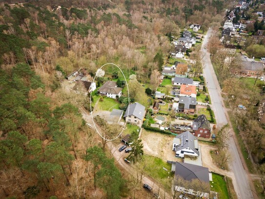 Traumgrundstück am Naturschutzgebiet - für 2 DH oder eine Villa