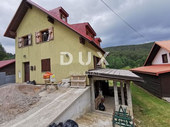 GORSKI KOTAR, BEGOVO RAZDOLJE - Haus mit Wohnungen und Restaurant