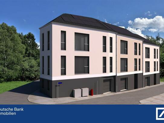 Grundstück mit Baugenehmigung als Reihenendhaus *Zentrum mit 140 m² Wfl. +60 m² Reserve