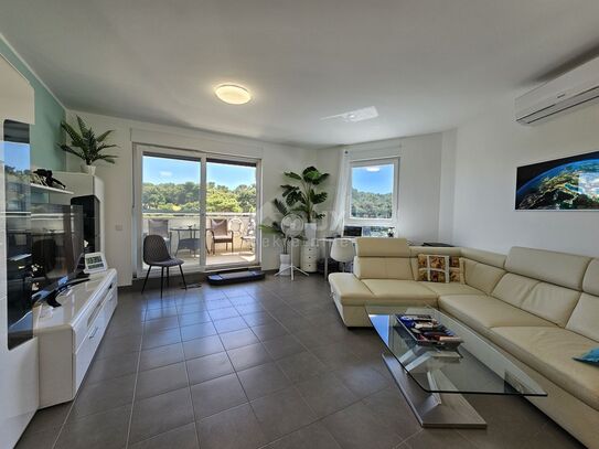 ISTRIEN, PREMANTURA - 2-Zimmer-Wohnung mit Dachterrasse und Blick auf das Meer