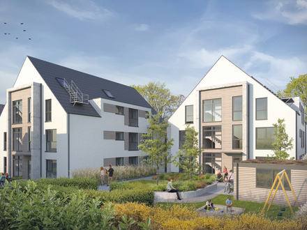 Familienwohnung mit Terrasse & Garten, 5-Zimmer Neubauwohnung in Kaarst-Büttgen