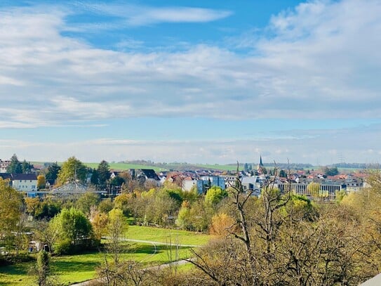 Stilvolle, neuwertige 3,5-Zimmer-Maisonette-Wohnung im DG mit Klimaanlage, Balkon und EBK