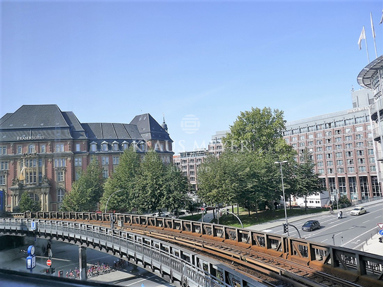 ÖPNV - S- und U-Bahn in unmittelbarer Nähe - provisionsfreie Büros über Klaus Meyer Immobilien