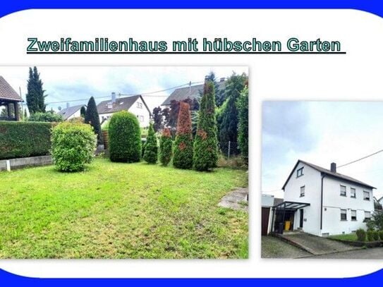 *Zweifamilienhaus mit hübschen Garten in familienfreundlicher Wohnlage* ~