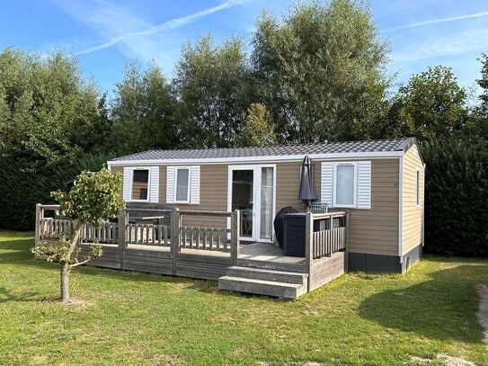 Komplettes Chalet 2022 an der Küste in Zeeland mit 3 Schlafzimmern (2680)