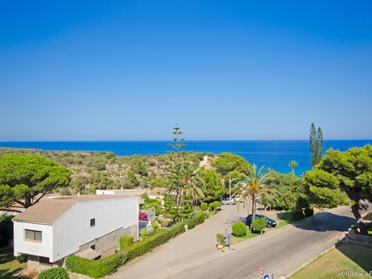 Meerblick-Appartement mit separatem Schlafzimmer und komplett neuen Badezimmer