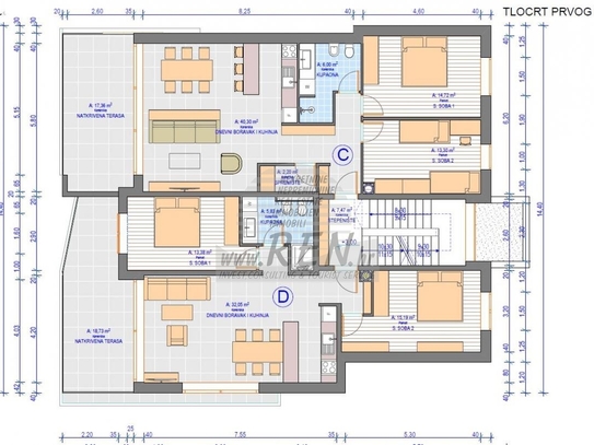 Wohnung in der Nähe von Umag - in Gebäude