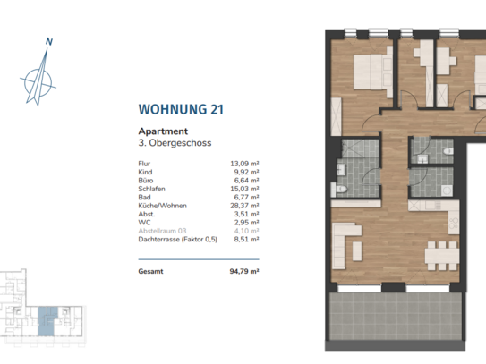 Havencity – Modernes Wohnen am Südstrand WE21