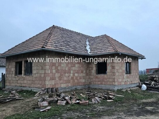 Rohbau Einfamilienhaus südlich des Plattensees