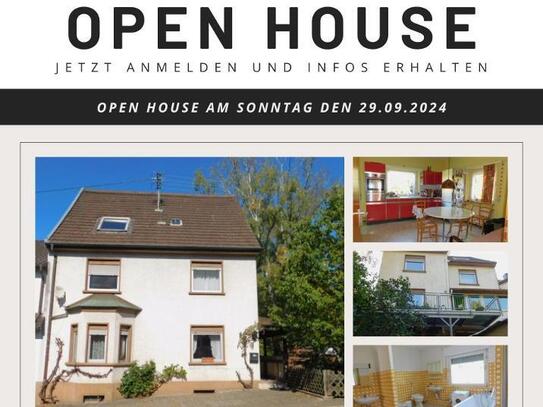 OPEN HOUSE - 10.11.24 - Idar Oberstein 206 qm Wohn/Nutzfläche und 930 qm Grundstück in Waldlage.