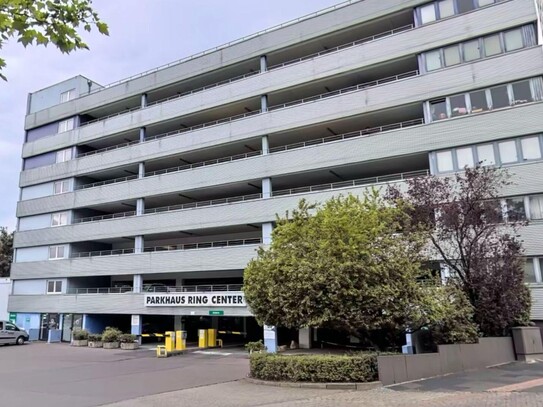 Zentraler Stellplatz im Parkhaus Ringcenter neben dem Hauptbahnhof von Braunschweig zu vermieten