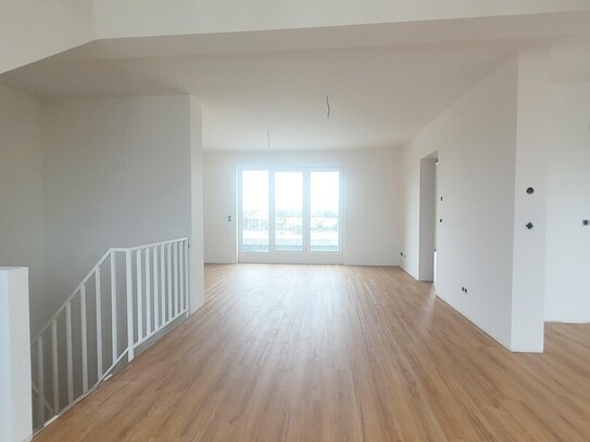 Maisonette Erstbezug Neubau – Hochwertige 3-4 Zimmer-Wohnung mit Balkon/Loggia und Fußbodenheizung