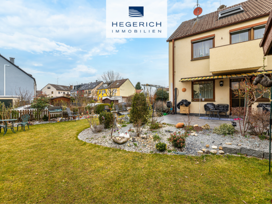 HEGERICH: Einziehen und Wohlfühlen - Teilsaniertes Reihenendhaus in Fürth-Sack