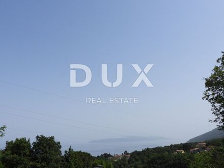 OPATIJA, IČIĆI - Baugrundstück 771m2 mit Baugenehmigung und Meerblick für Wohnungen / Villa / Haus zu vermieten - Urlau…