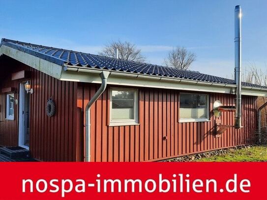 Voll möbliertes und sehr gepflegtes Wochenendhaus mit über 600 m² Grundstück nahe der Treene!