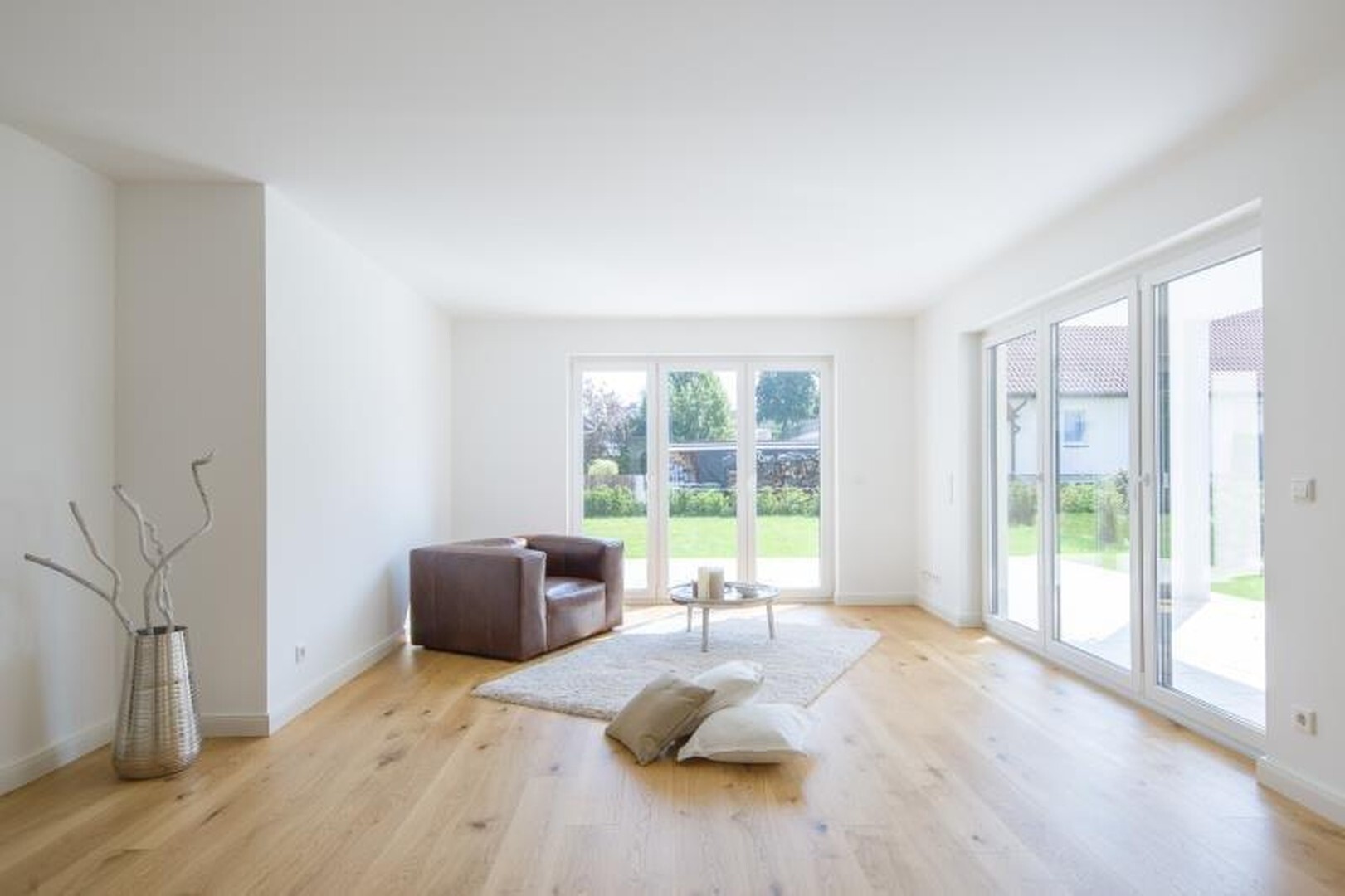                                                               Neubau - freundliche 2-Zimmer-Wohnung mit Garten                                                       in Siebenbrunn (Augsburg)