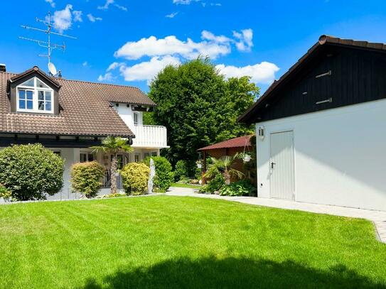 Top-Doppelhaushälfte mit Einlieger-WHG vor den Toren Münchens
Viel PLATZ für mehrere Generationen - 85630 GRASBRUNN Neu…