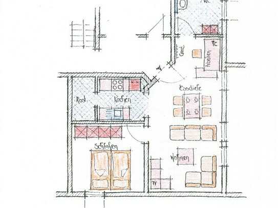 Moderne 2 Zimmer Wohnung- provisionsfrei - Neuwertig Sennfeld/Rempertshag