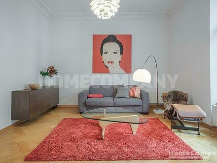 Exklusive möblierte 3-Zimmer-Wohnung mit großem Balkon in Isarvorstadt
